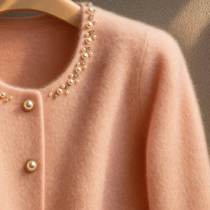 Cardigan Eleanor | L'Élégance Festivale et la Douceur Ultime
