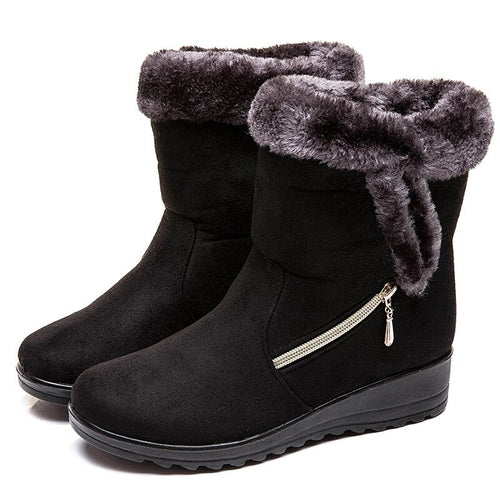 Bottine Fourrure Erika d'Hiver pour Femme