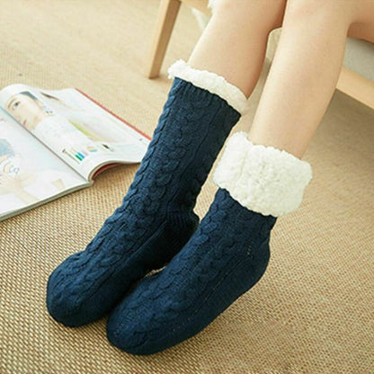 Chaussette Pantoufle Marina™ Antidérapante (Collection d'Hiver)