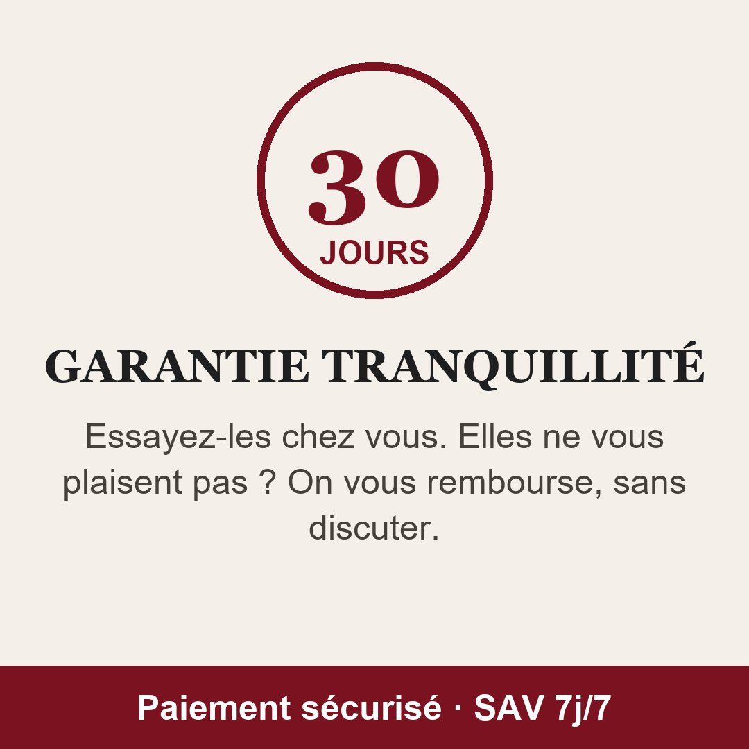 Garantie tranquillité 30 jours