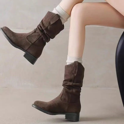 Botte Solène coloris Marron Moka